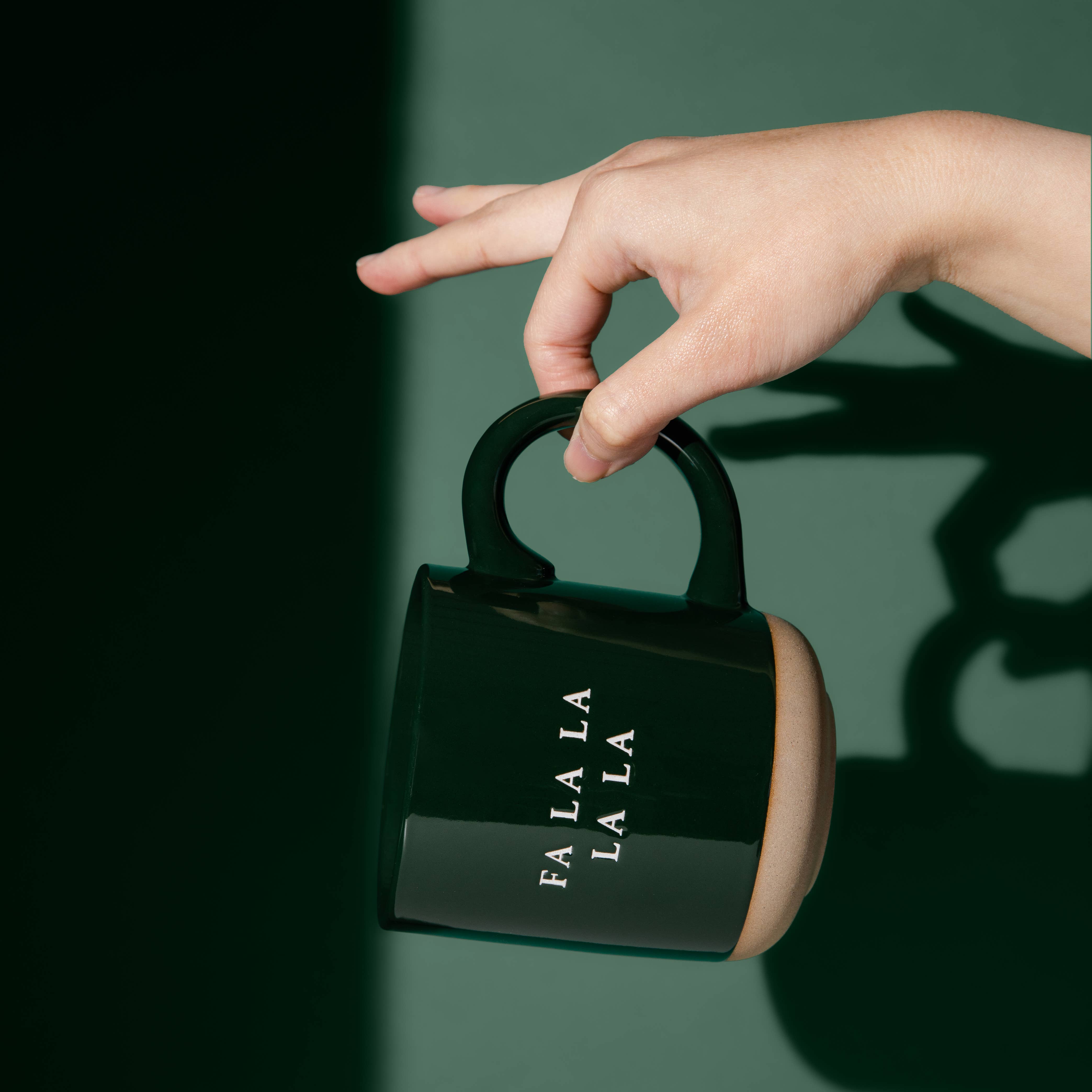 Fa La La Stoneware Coffee Mug-310 Gift-Sweet Water Decor-The Lovely Closet, Women's Fashion Boutique in Alexandria, KY