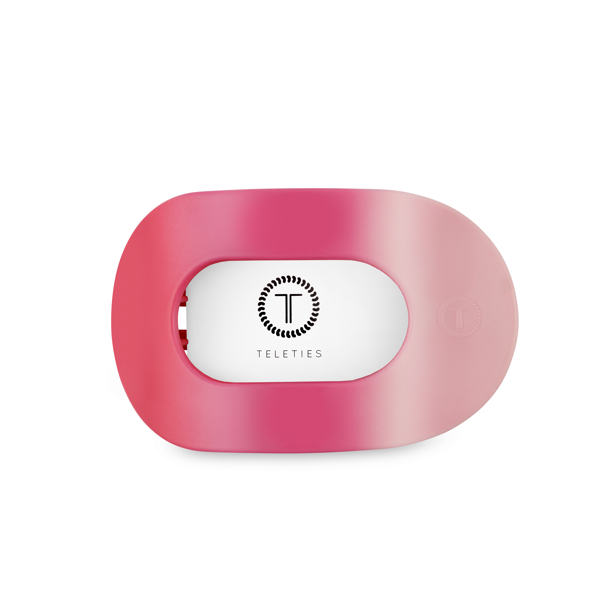 Flat Round Hair Clip | Medium | Kiss & Tell-300 Headwear-TELETIES-The Lovely Closet, Women's Fashion Boutique in Alexandria, KY