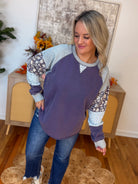 Harvest Wishes Pullover - Violet-110 Long Sleeve Top-easel-The Lovely Closet, Women's Fashion Boutique in Alexandria, KY