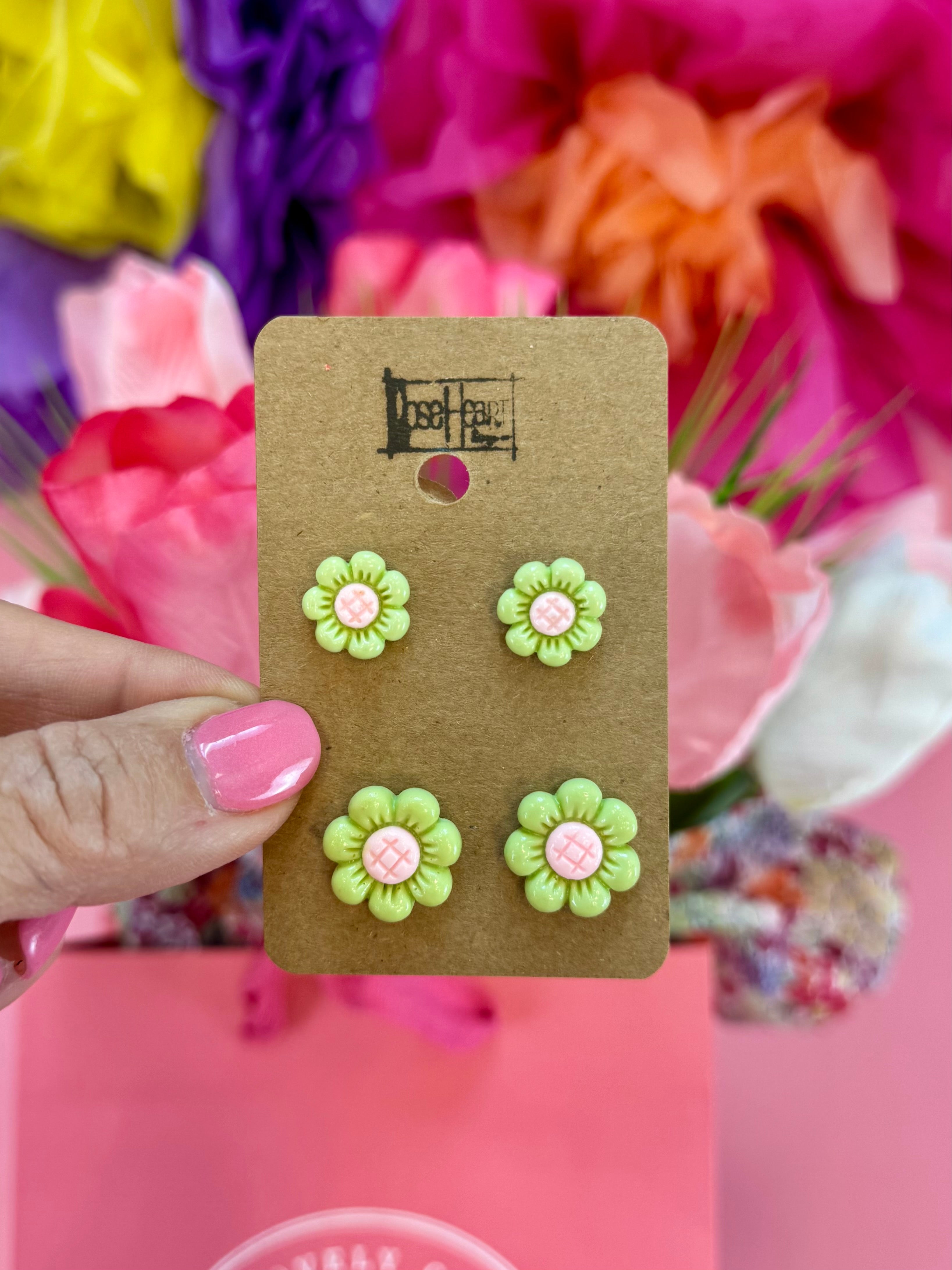 RoseHeart Mommy & Me Earring Set-The Lovely Closet-The Lovely Closet, Women's Fashion Boutique in Alexandria, KY