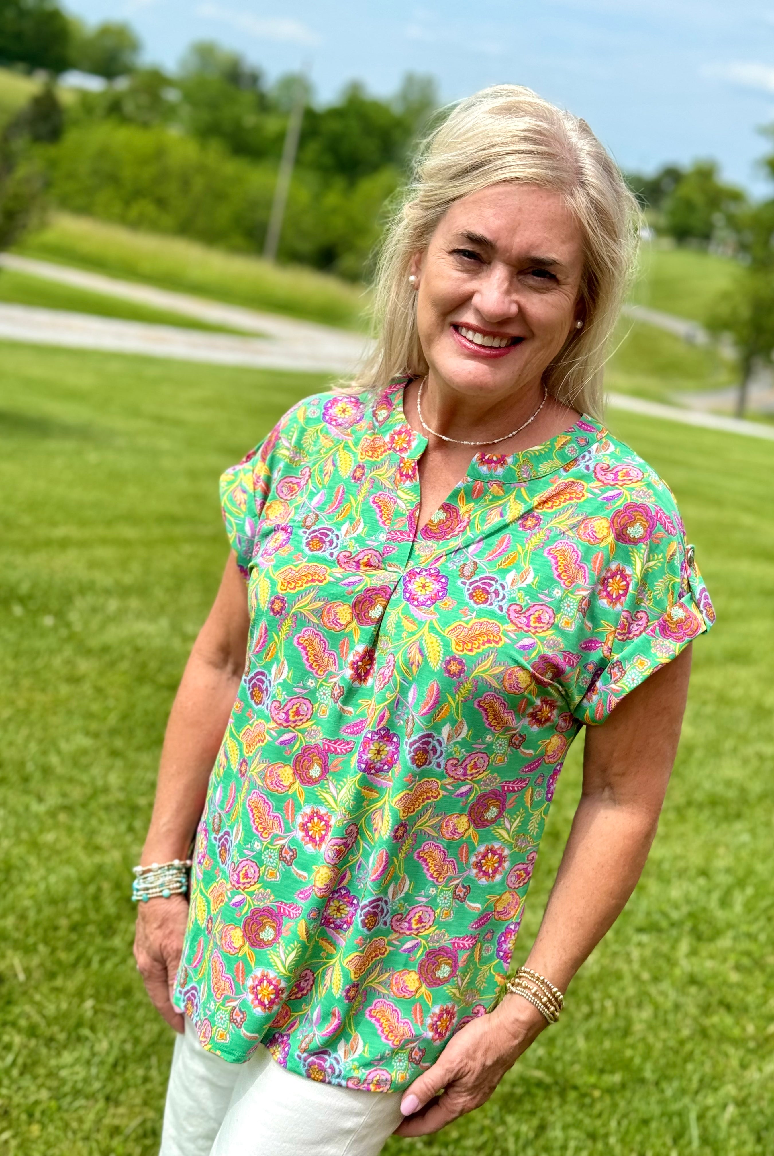 Vacay Dreams Top-100 Short Sleeve Tops-The Lovely Closet-The Lovely Closet, Women's Fashion Boutique in Alexandria, KY