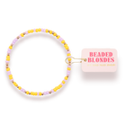 Lilac & Yellow Sprinkle: Std 6.75-bracelet-Beaded Blondes-The Lovely Closet, Women's Fashion Boutique in Alexandria, KY