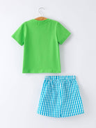 Summer Tropical Embroidered Boys Top/Shorts Set-360 Carolines Closet-Rylee Faith Designs-The Lovely Closet, Women's Fashion Boutique in Alexandria, KY