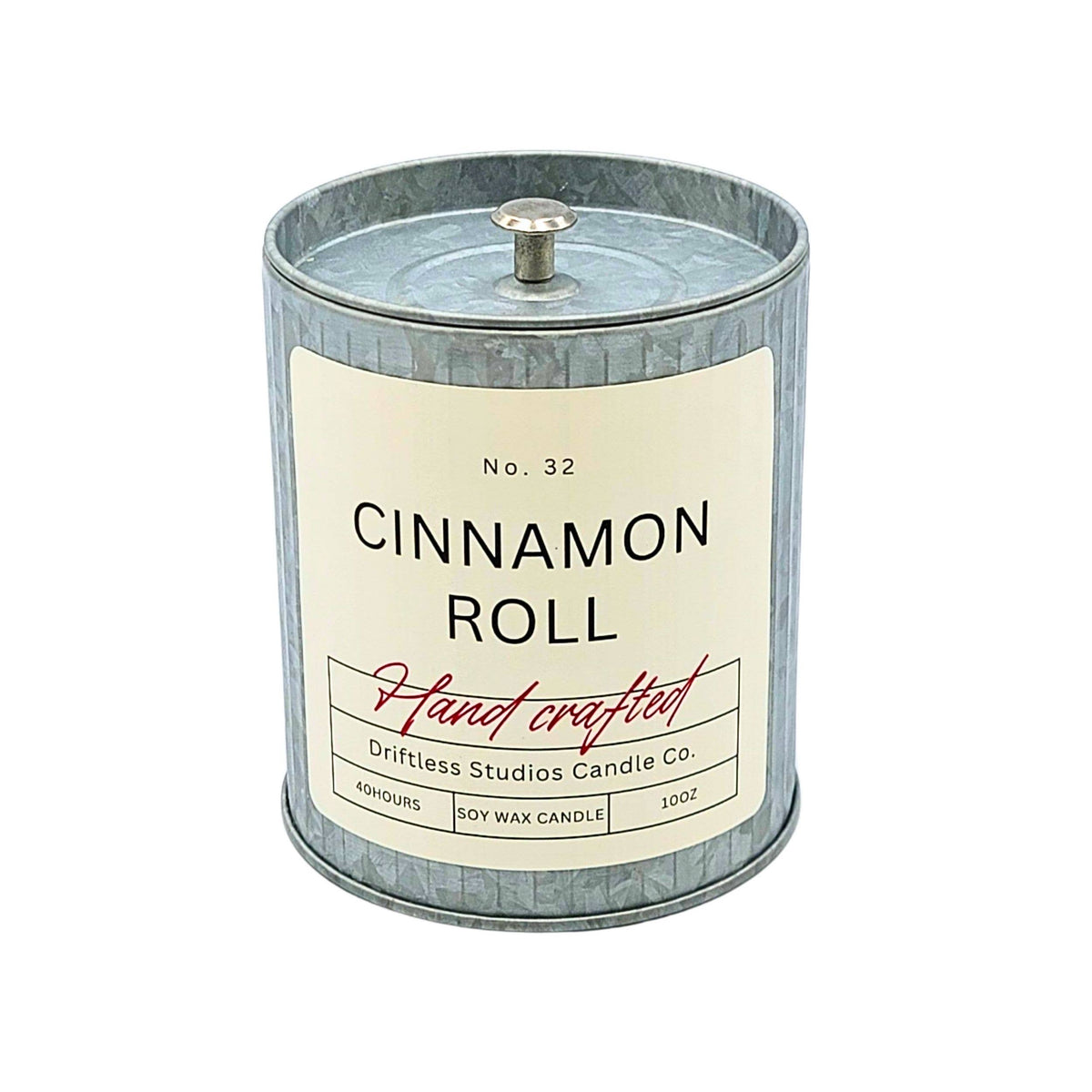 Cinnamon Roll Fall Decor Tin Soy Candle - Holiday Candles-310 Gift-Driftless Studios-The Lovely Closet, Women's Fashion Boutique in Alexandria, KY