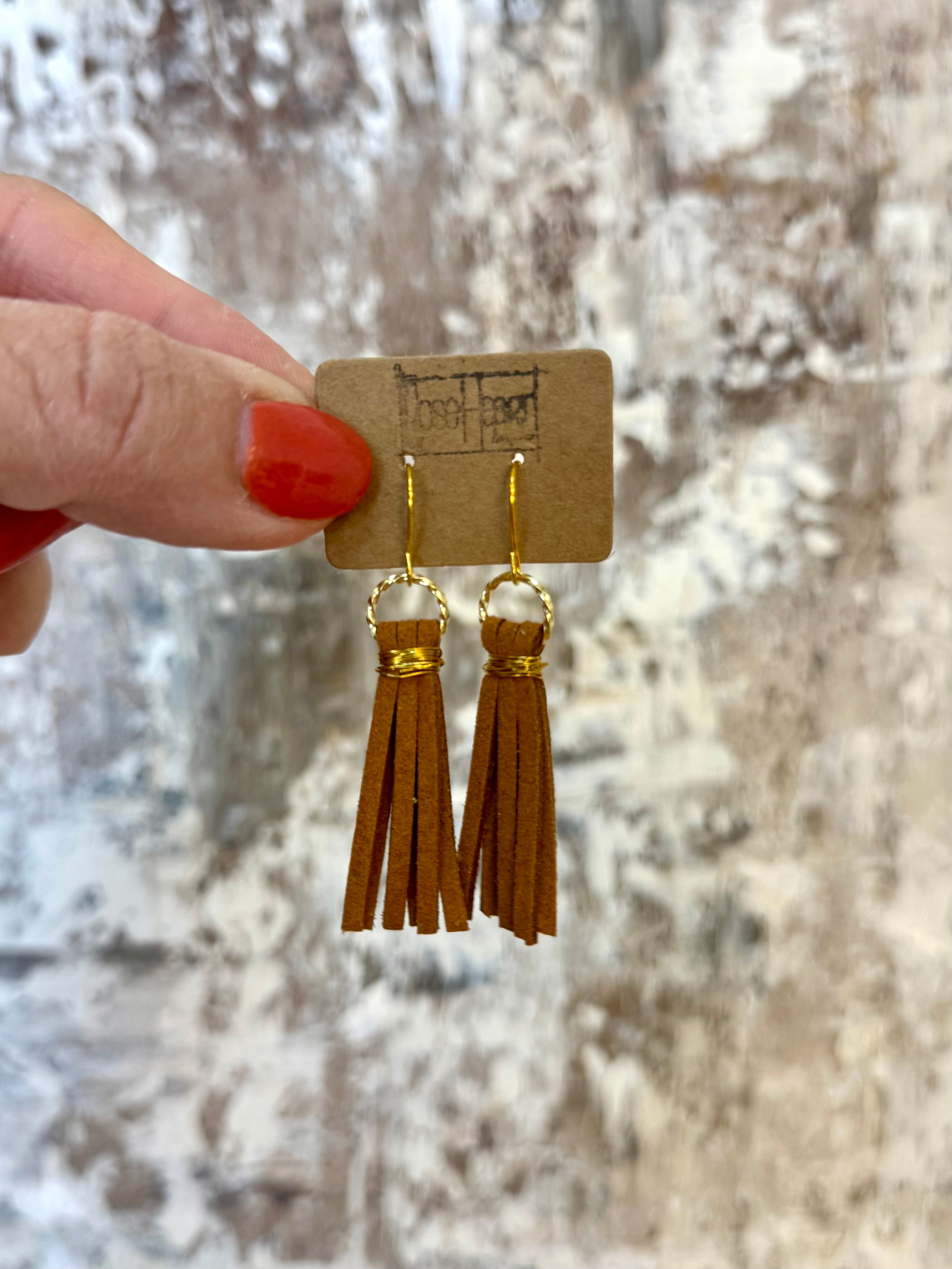 RoseHeart Earrings - Dressed for Fall-180 Dresses-RH-The Lovely Closet, Women's Fashion Boutique in Alexandria, KY