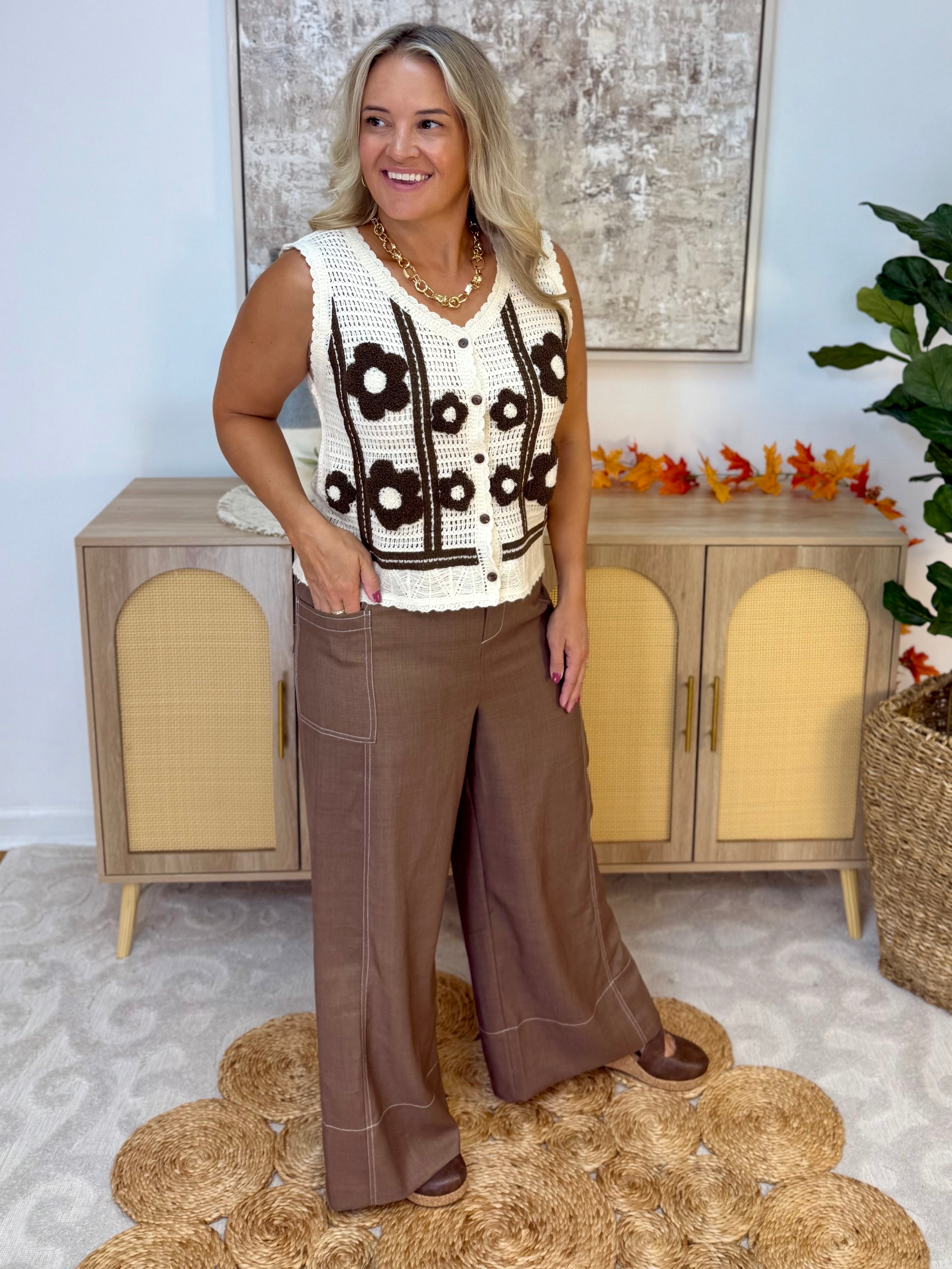 Sunday Stroll Wide Leg Pants-240 Pants-Anniewear-The Lovely Closet, Women's Fashion Boutique in Alexandria, KY