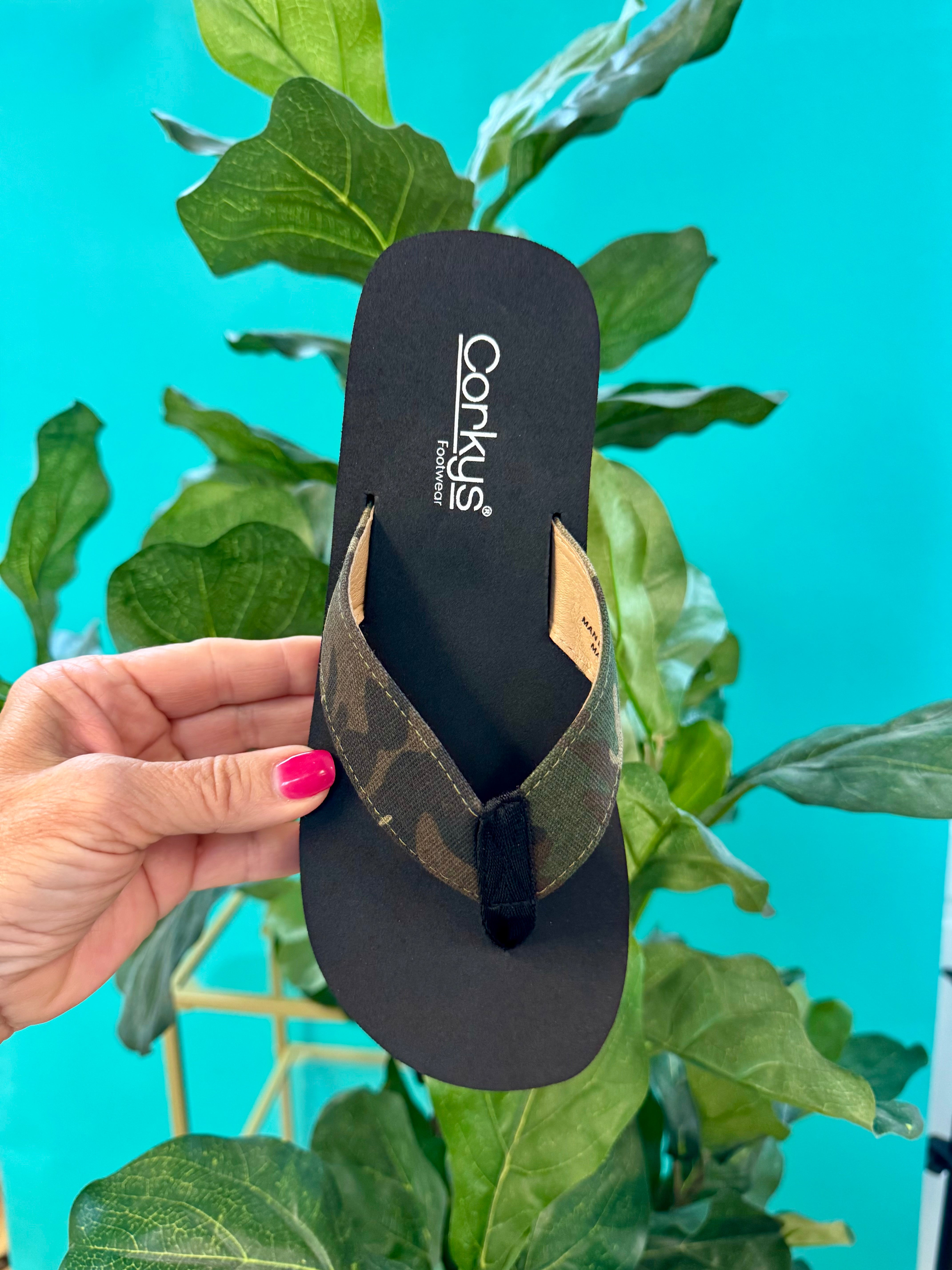 Corkys Overboard Sandal - Camo-270 Shoes-Corkys-The Lovely Closet, Women's Fashion Boutique in Alexandria, KY