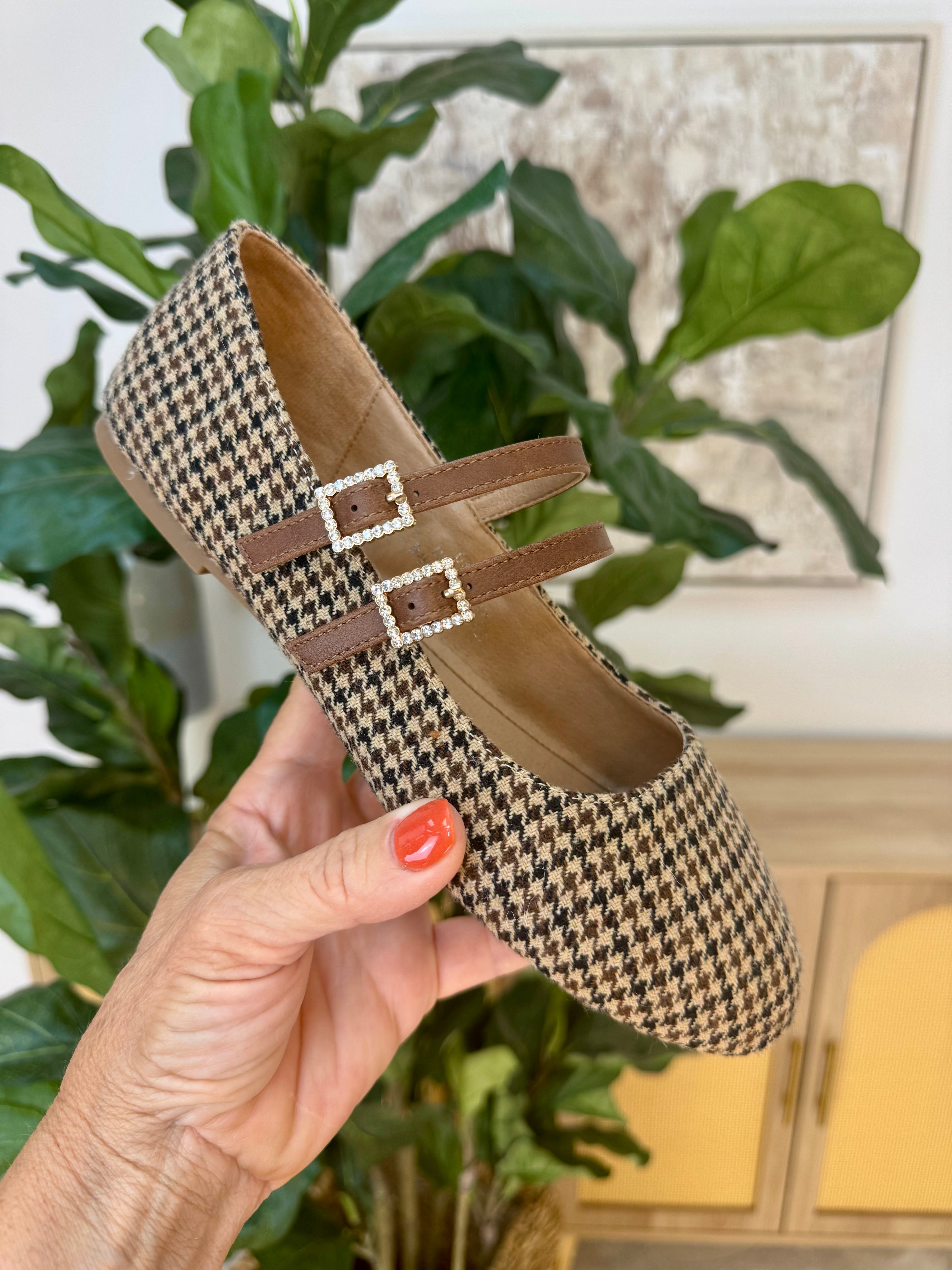 Corkys Own it - Black Houndstooth-270 Shoes-Corkys-The Lovely Closet, Women's Fashion Boutique in Alexandria, KY