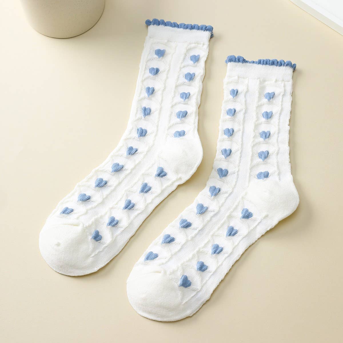 Pretty Petals Socks-280 Accessories-JOSSLYN by wall to wall-The Lovely Closet, Women's Fashion Boutique in Alexandria, KY