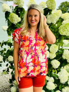 Golden Hour Blouse-100 Short Sleeve Tops-The Lovely Closet-The Lovely Closet, Women's Fashion Boutique in Alexandria, KY