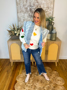 All My Love Sweater-140 Sweaters-Blu Pepper-The Lovely Closet, Women's Fashion Boutique in Alexandria, KY