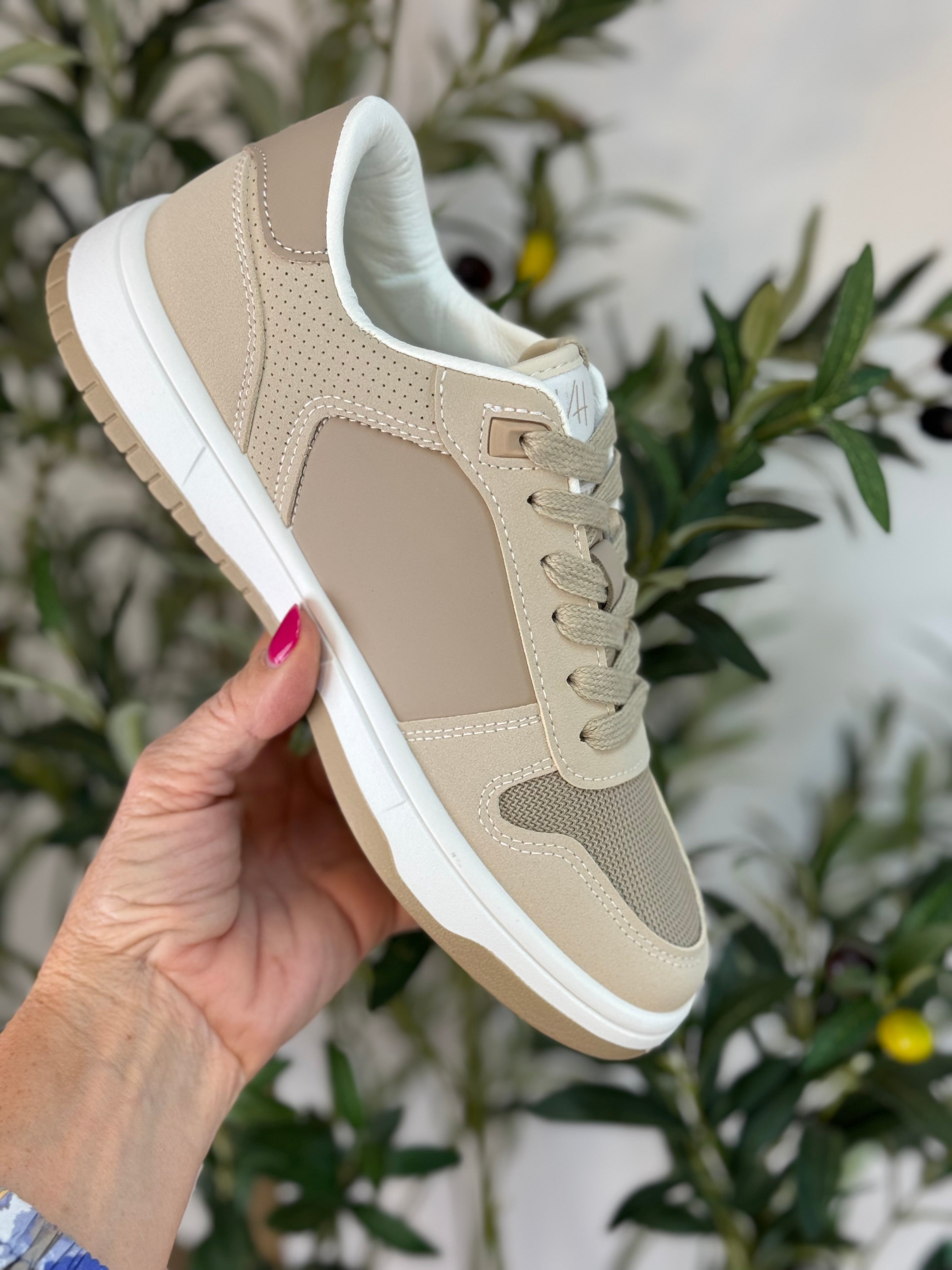 Not So Basic Beige VH Sneakers-270 Shoes-The Lovely Closet-The Lovely Closet, Women's Fashion Boutique in Alexandria, KY