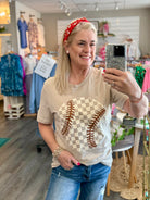 Baseball Graphic T-Graphic T's-The Lovely Closet-The Lovely Closet, Women's Fashion Boutique in Alexandria, KY