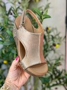 Corkys Carley - Bronze Combo-270 Shoes-The Lovely Closet-The Lovely Closet, Women's Fashion Boutique in Alexandria, KY