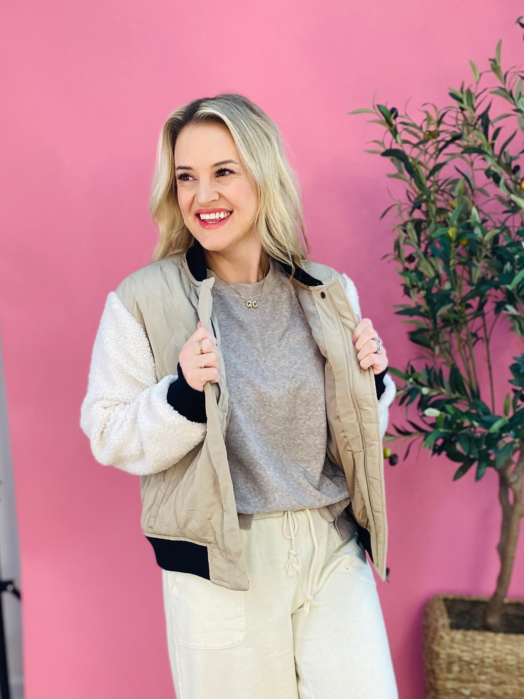 The Cool Girl Bomber Jacket-999 History-The Lovely Closet-The Lovely Closet, Women's Fashion Boutique in Alexandria, KY