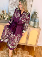 Chateau Weekend Midi Dress-180 Dresses-Umgee-The Lovely Closet, Women's Fashion Boutique in Alexandria, KY