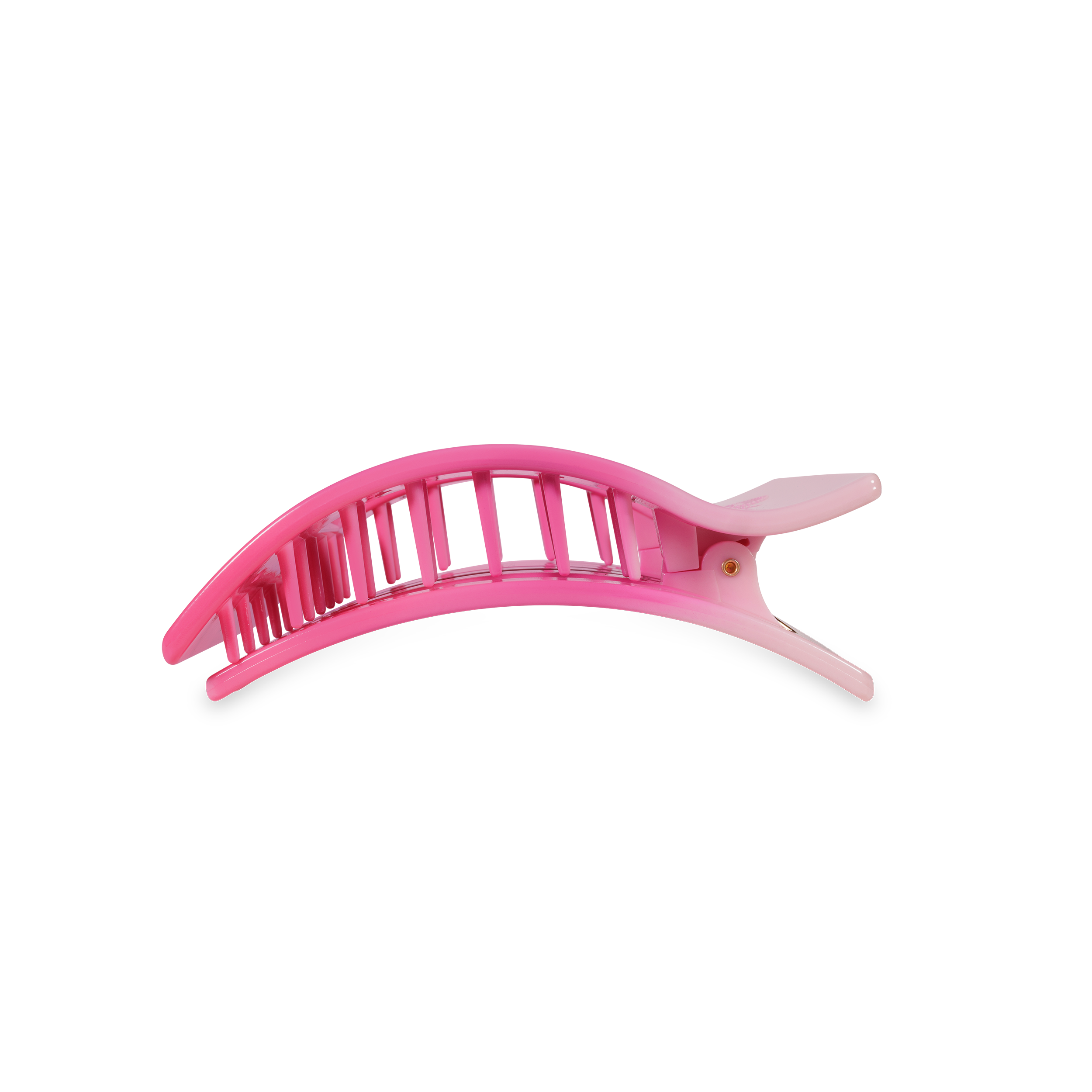 Flat Rectangle Hair Clip | Medium | Kiss & Tell-300 Headwear-TELETIES-The Lovely Closet, Women's Fashion Boutique in Alexandria, KY