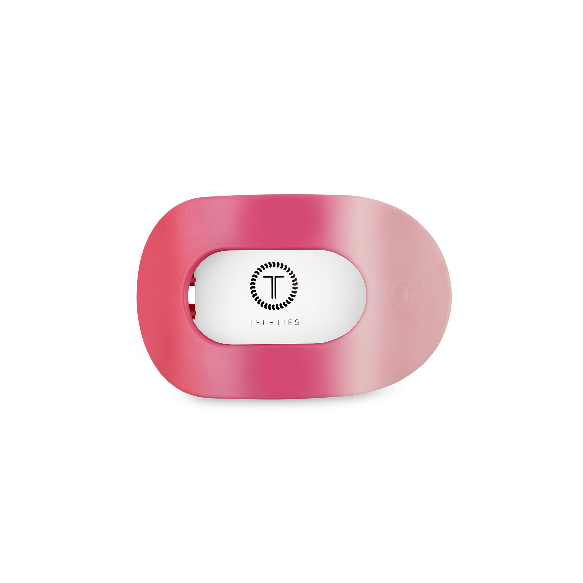Flat Round Hair Clip | Small | Kiss & Tell-300 Headwear-TELETIES-The Lovely Closet, Women's Fashion Boutique in Alexandria, KY