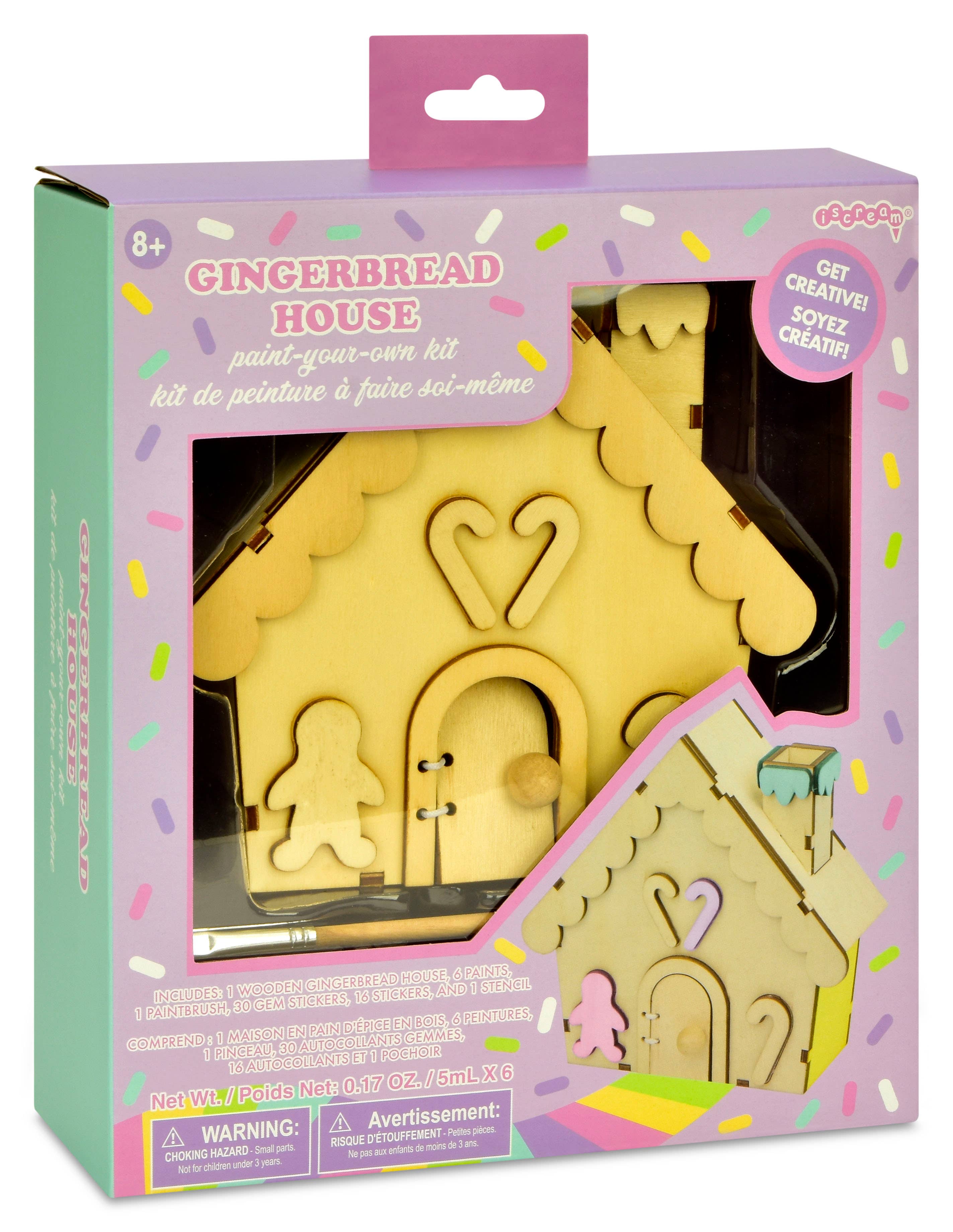 Decorate Your Own Gingerbread House Craft Kit-Iscream-The Lovely Closet, Women's Fashion Boutique in Alexandria, KY