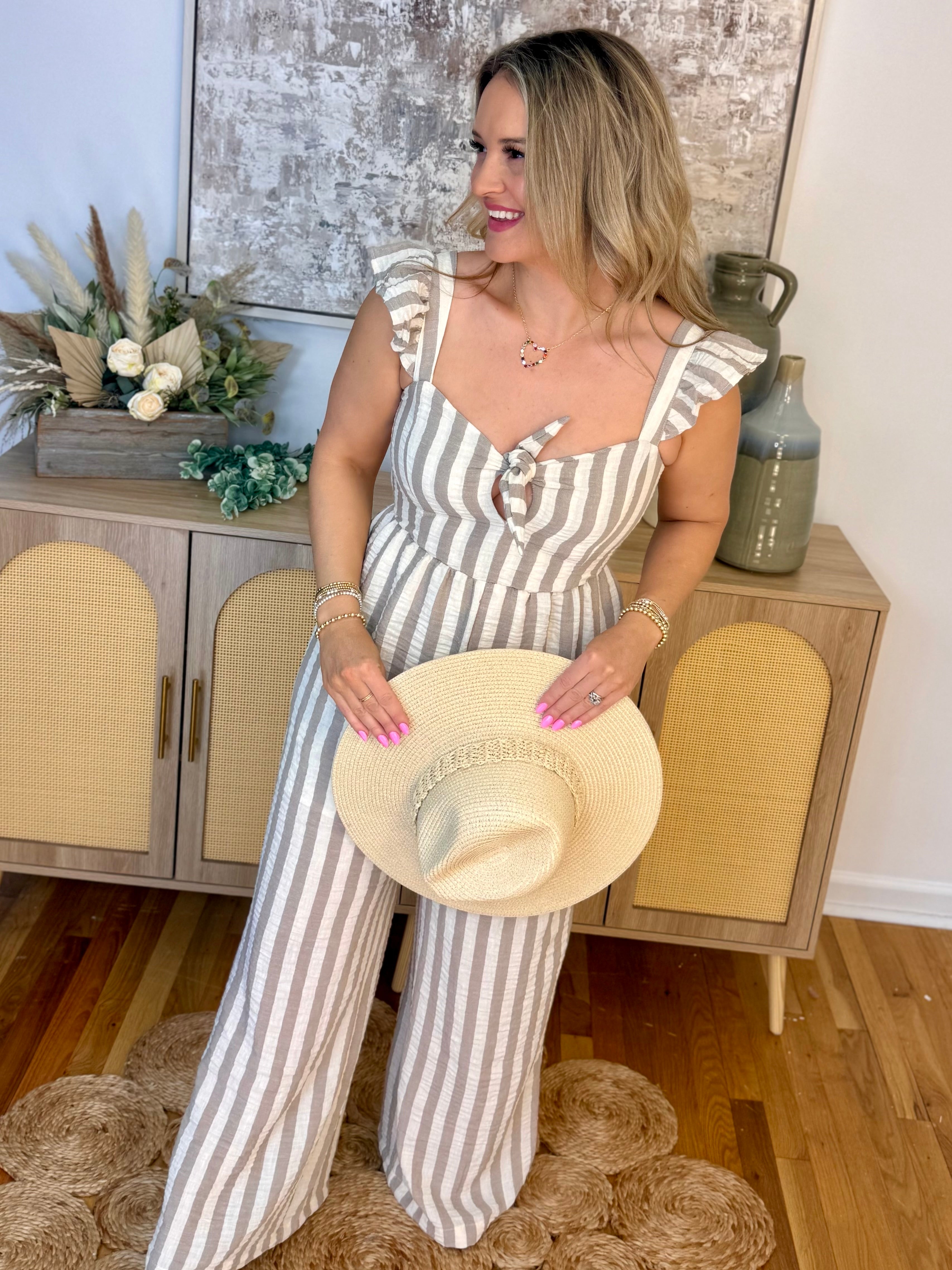 Beach’n It Jumpsuit-190 Rompers/Jumpsuits/Sets-Doe and Rae-The Lovely Closet, Women's Fashion Boutique in Alexandria, KY