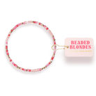 Peppermint Twist Sprinkle Bracelet: Extended 7.25 inch-bracelets-Beaded Blondes-The Lovely Closet, Women's Fashion Boutique in Alexandria, KY