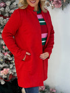 The Christmas Coat-170 Jackets/Outerwear-Dear Scarlett-The Lovely Closet, Women's Fashion Boutique in Alexandria, KY