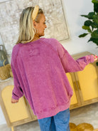 Peace Patch Front Pullover-150 Sweatshirts-The Lovely Closet-The Lovely Closet, Women's Fashion Boutique in Alexandria, KY