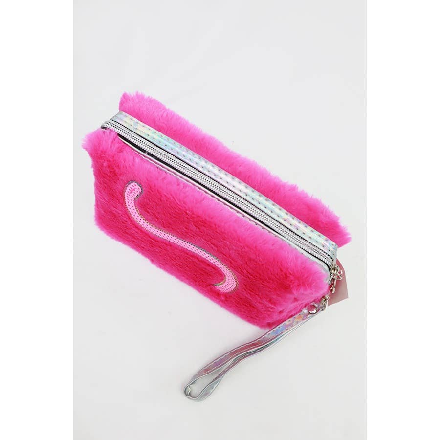 Soft Kitty Plush Cosmetic Pouch-280 Accessories-Love and Repeat-The Lovely Closet, Women's Fashion Boutique in Alexandria, KY