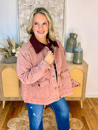 Rosewood Utility Jacket-170 Jackets/Outerwear-She + Sky-The Lovely Closet, Women's Fashion Boutique in Alexandria, KY