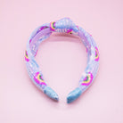 Kids Sequin Knot Headband - Rainbow: Pink-360 Carolines Closet-Frog Sac-The Lovely Closet, Women's Fashion Boutique in Alexandria, KY