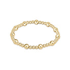 EXTENDS Classic Gold Sincerity 6mm Bead Bracelet-260 eNewton-eNewton-The Lovely Closet, Women's Fashion Boutique in Alexandria, KY