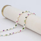 Pearl Girl Gemstone Necklace-250 Jewelry-Treasure Jewels Inc.-The Lovely Closet, Women's Fashion Boutique in Alexandria, KY