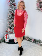 Jess Lea - Keigan Mesh Top - Holiday Drinks-110 Long Sleeve Top-Jess Lea-The Lovely Closet, Women's Fashion Boutique in Alexandria, KY