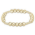 Classic Gold Blissful 6mm Bead Bracelet-260 eNewton-eNewton-The Lovely Closet, Women's Fashion Boutique in Alexandria, KY