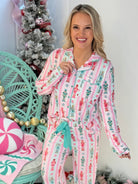 PINK-mas PJ Set - Nutcracker Magic Ruffle-350 Holiday-Jess Lea-The Lovely Closet, Women's Fashion Boutique in Alexandria, KY