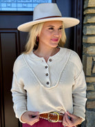 Chic Flat Brim Buckle Hat-280 Accessories-The Lovely Closet-The Lovely Closet, Women's Fashion Boutique in Alexandria, KY