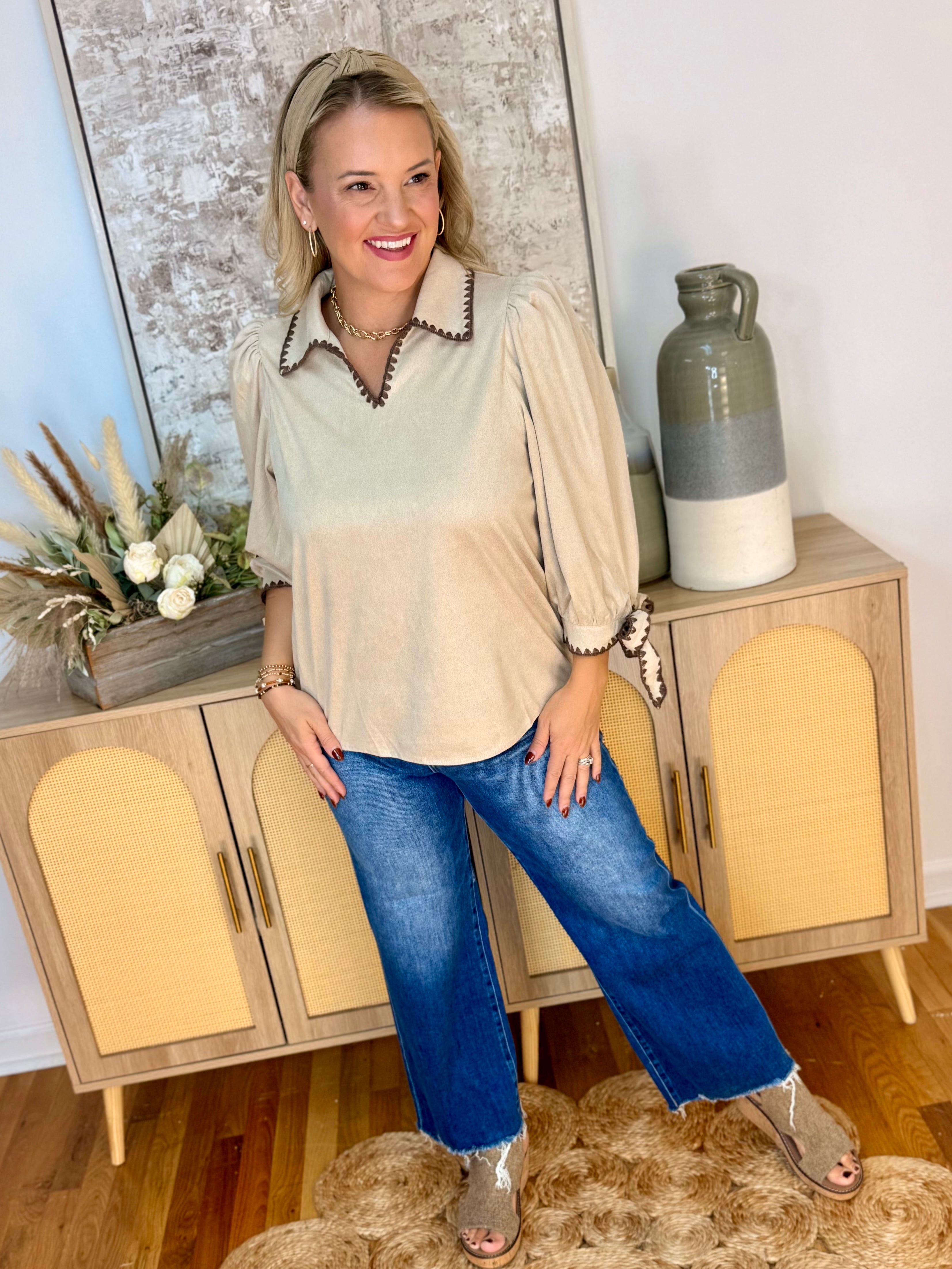 Good Things Ahead Top-110 Long Sleeve Top-easel-The Lovely Closet, Women's Fashion Boutique in Alexandria, KY
