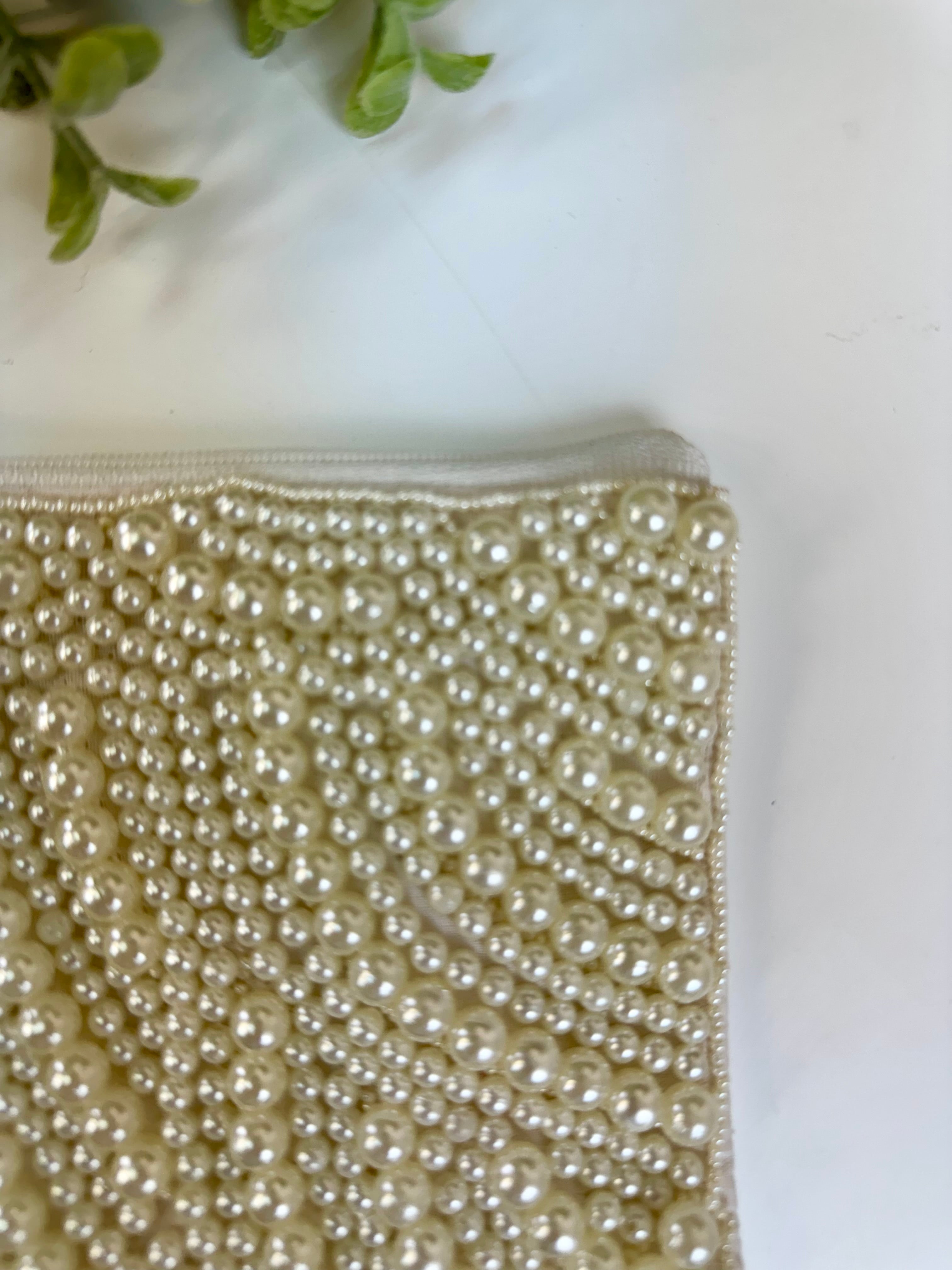 Pearl Mini Wristlet-290 Bags/Handbags-The Lovely Closet-The Lovely Closet, Women's Fashion Boutique in Alexandria, KY