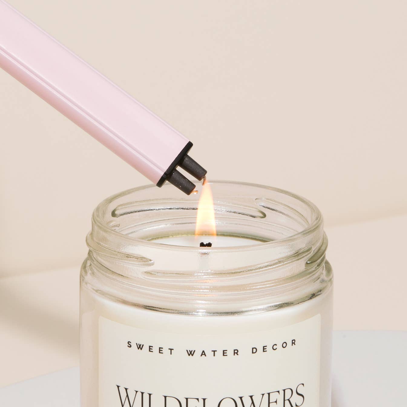 Blush Pink Rechargeable Electric Lighter-310 Gift-Sweet Water Decor-The Lovely Closet, Women's Fashion Boutique in Alexandria, KY