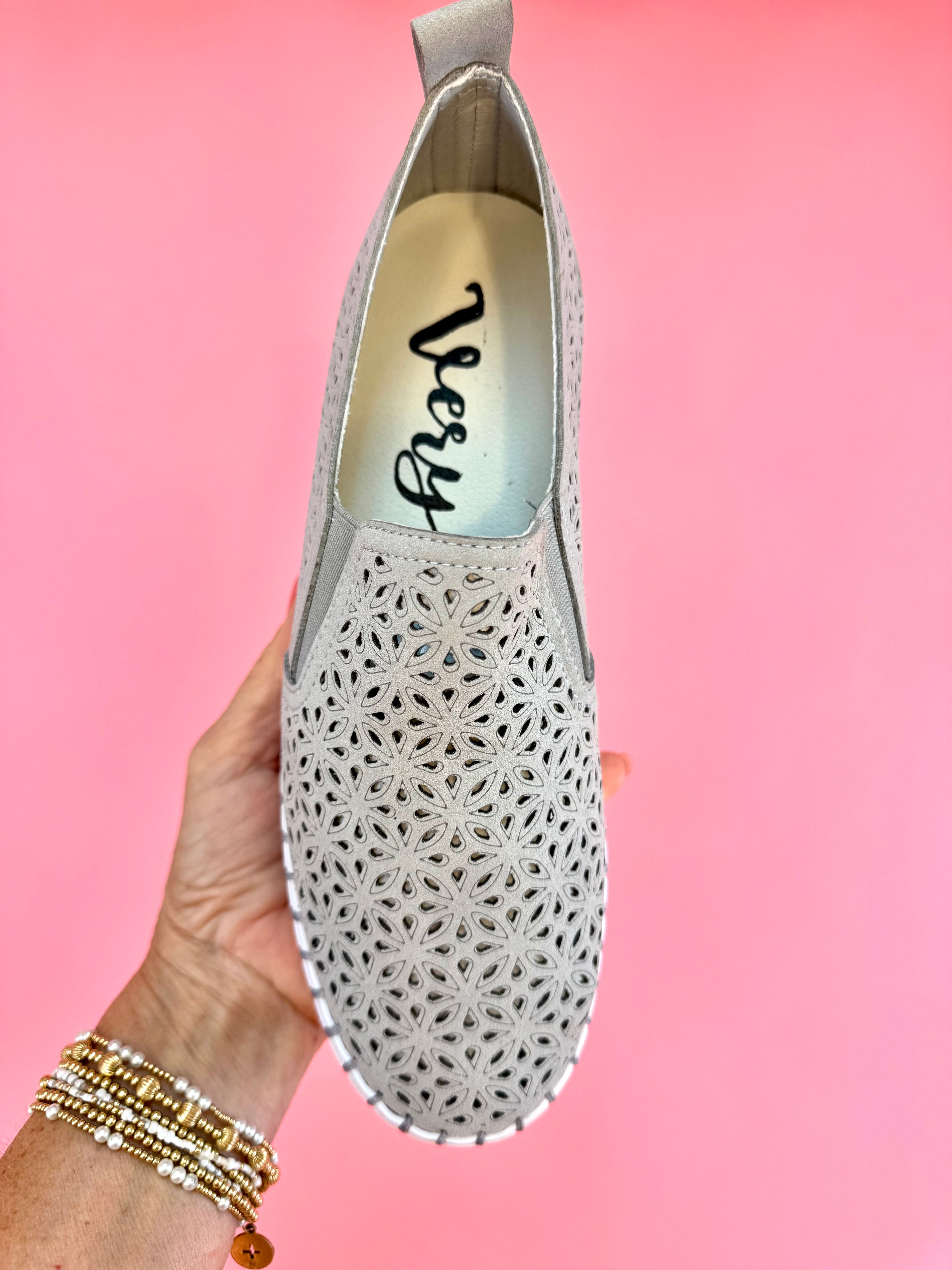 Very G Nicole - Grey-270 Shoes-Very G-The Lovely Closet, Women's Fashion Boutique in Alexandria, KY