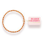 Burnt Orange Demi: Ext 7.25-bracelet-Beaded Blondes-The Lovely Closet, Women's Fashion Boutique in Alexandria, KY