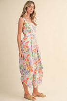 Citrus Splash Jumpsuit-190 Rompers/Jumpsuits/Sets-&MERCI-The Lovely Closet, Women's Fashion Boutique in Alexandria, KY