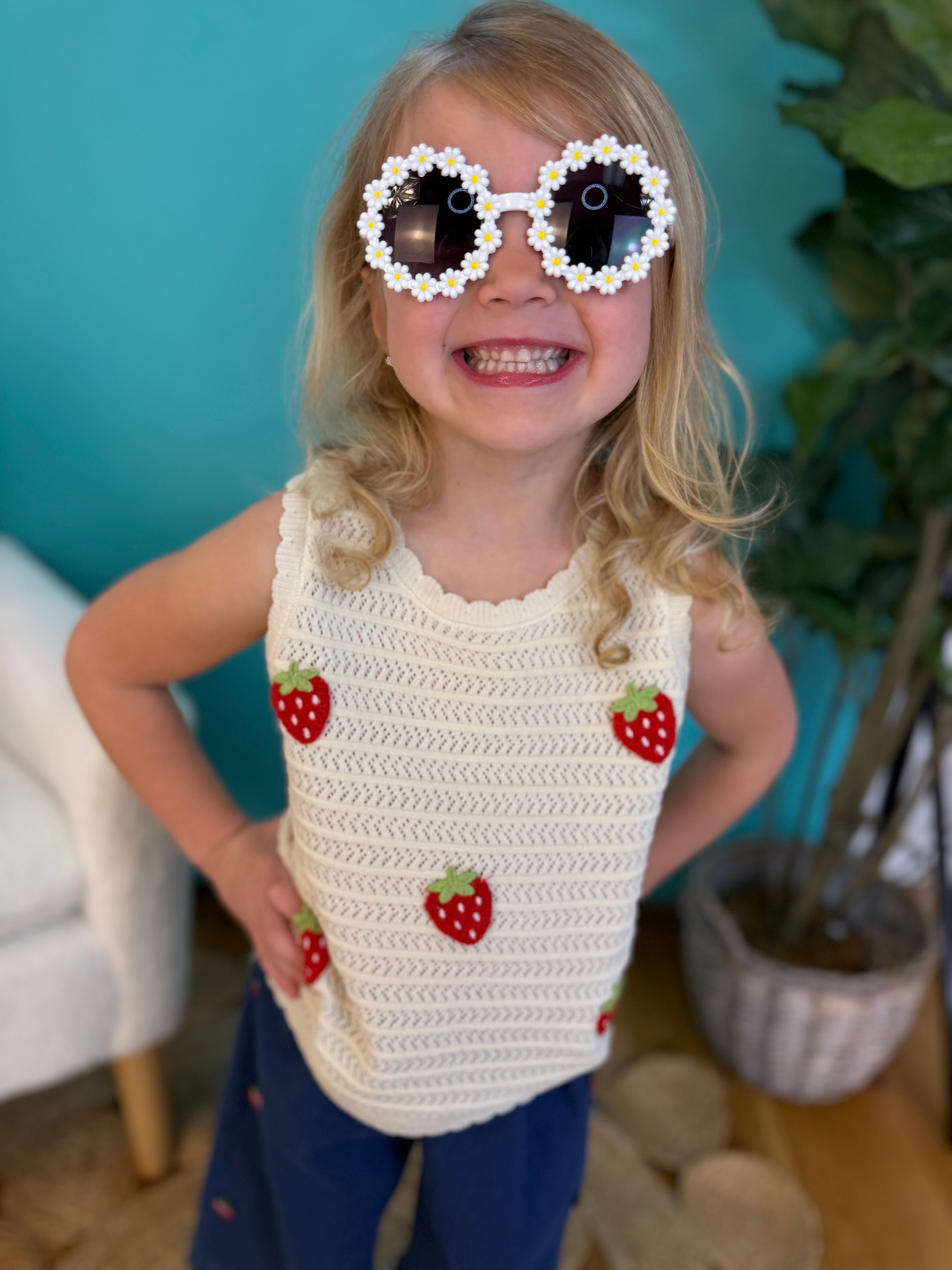 Spring Strawberry Set-360 Carolines Closet-Rylee Faith Designs-The Lovely Closet, Women's Fashion Boutique in Alexandria, KY