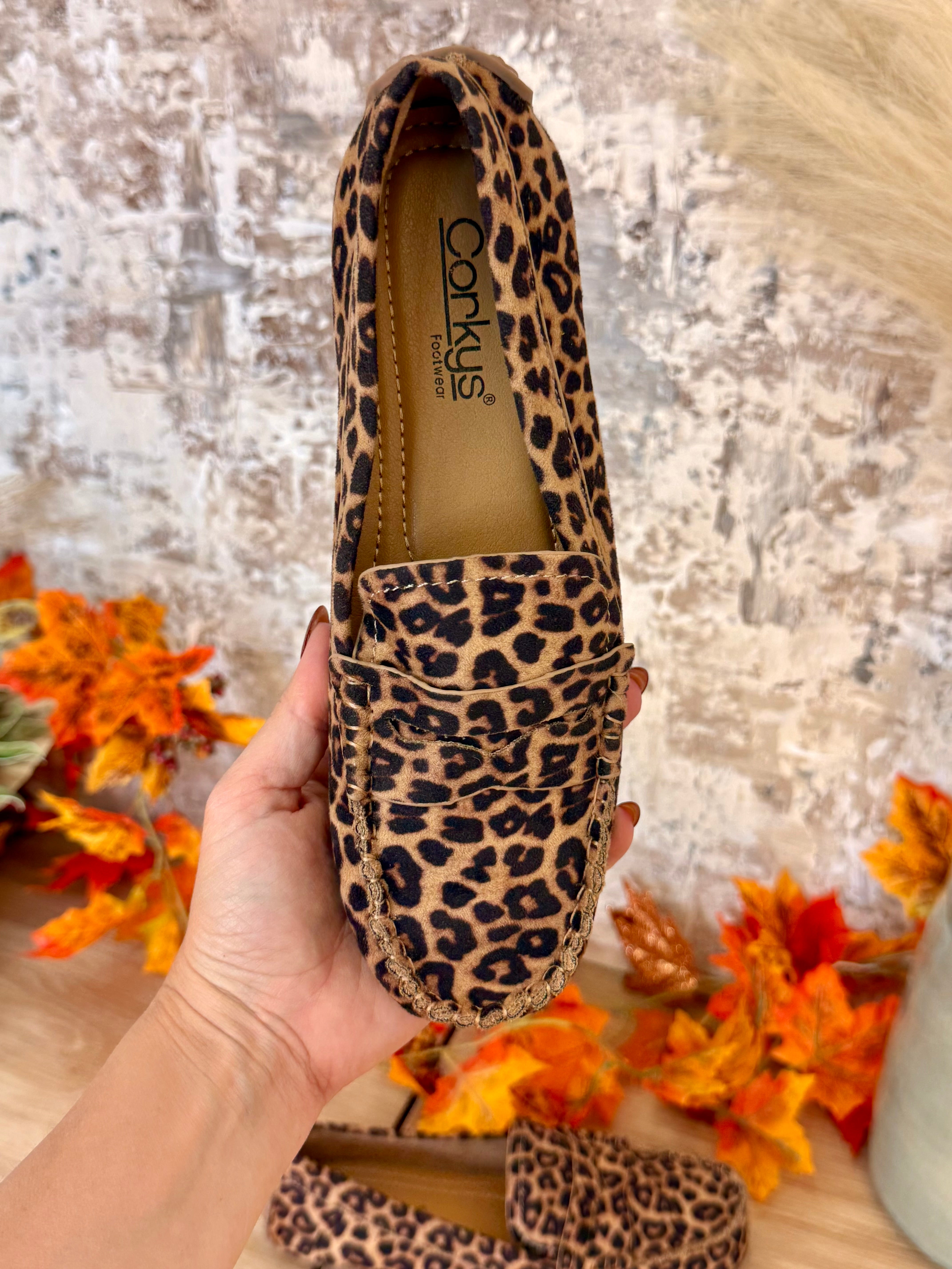 Corkys Penny For Your Thoughts - Leopard-270 Shoes-Corkys-The Lovely Closet, Women's Fashion Boutique in Alexandria, KY