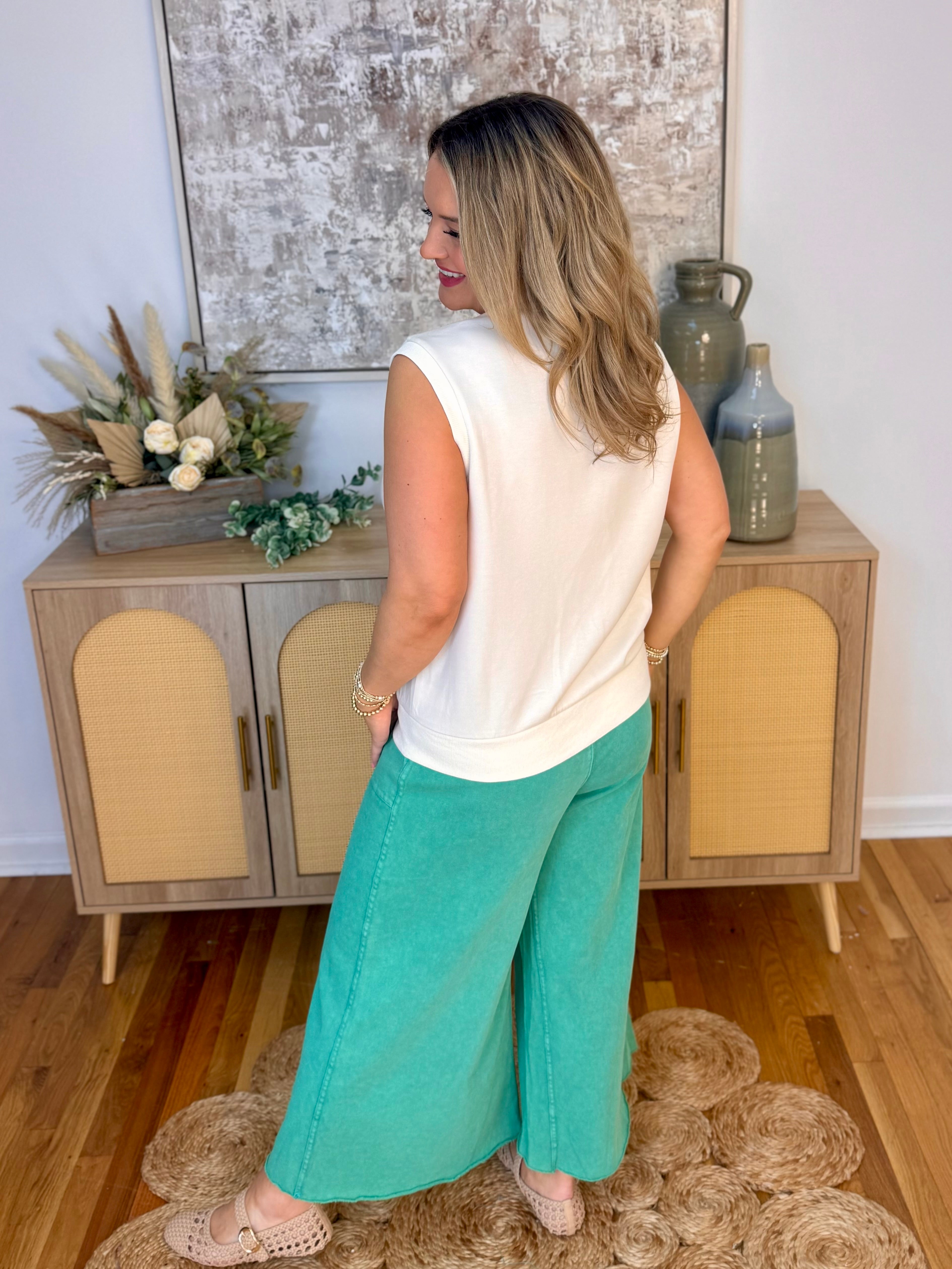 Day in The Life Pants - Green-240 Pants-easel-The Lovely Closet, Women's Fashion Boutique in Alexandria, KY