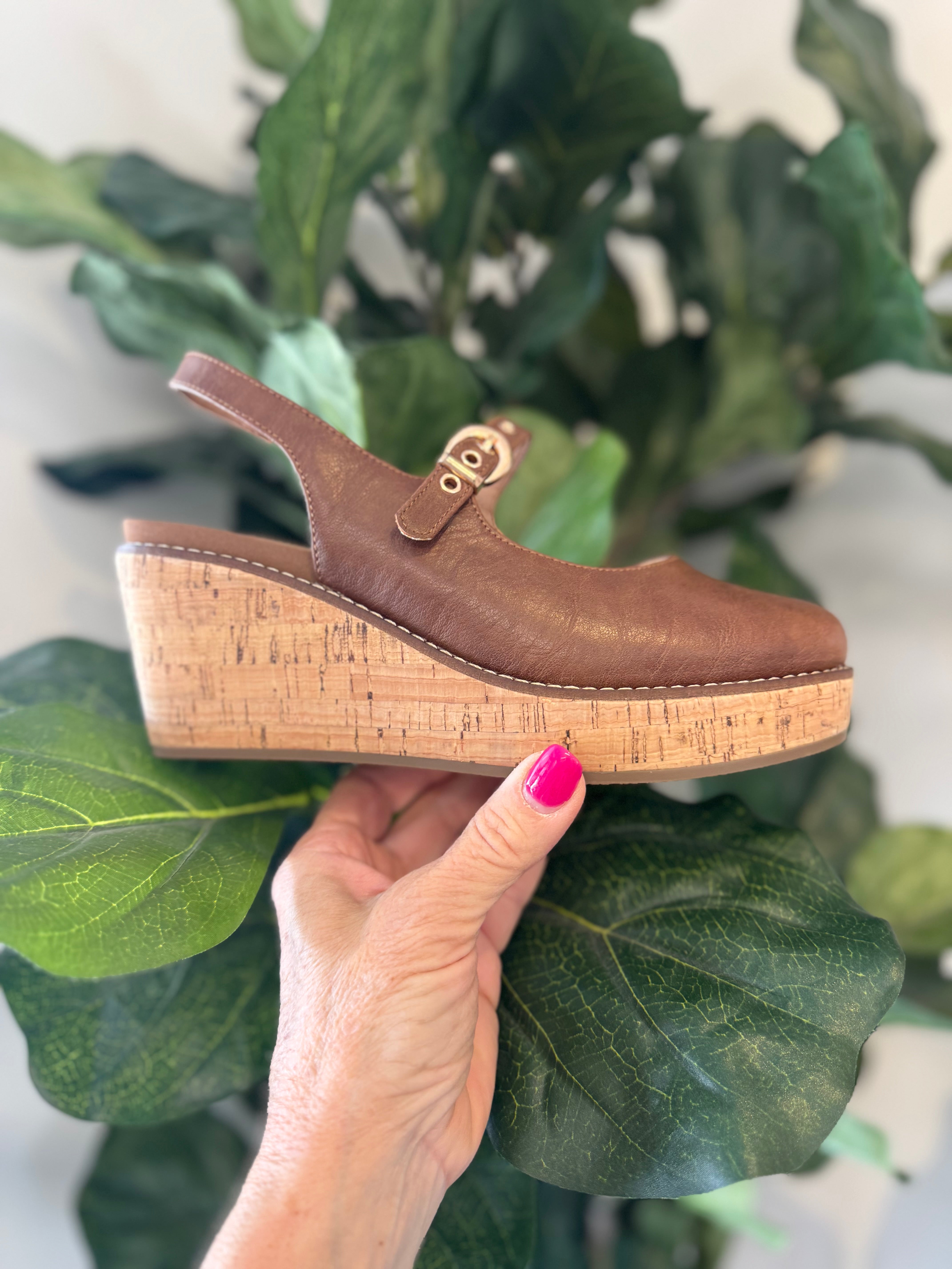 Corkys Pitty Party - Congac-270 Shoes-Corkys-The Lovely Closet, Women's Fashion Boutique in Alexandria, KY