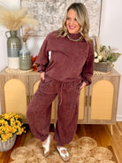 Cool Intentions Joggers - Hot Cocoa-240 Pants-jHer-The Lovely Closet, Women's Fashion Boutique in Alexandria, KY