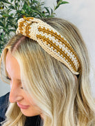 Macrame Headband-300 Headwear-The Lovely Closet-The Lovely Closet, Women's Fashion Boutique in Alexandria, KY