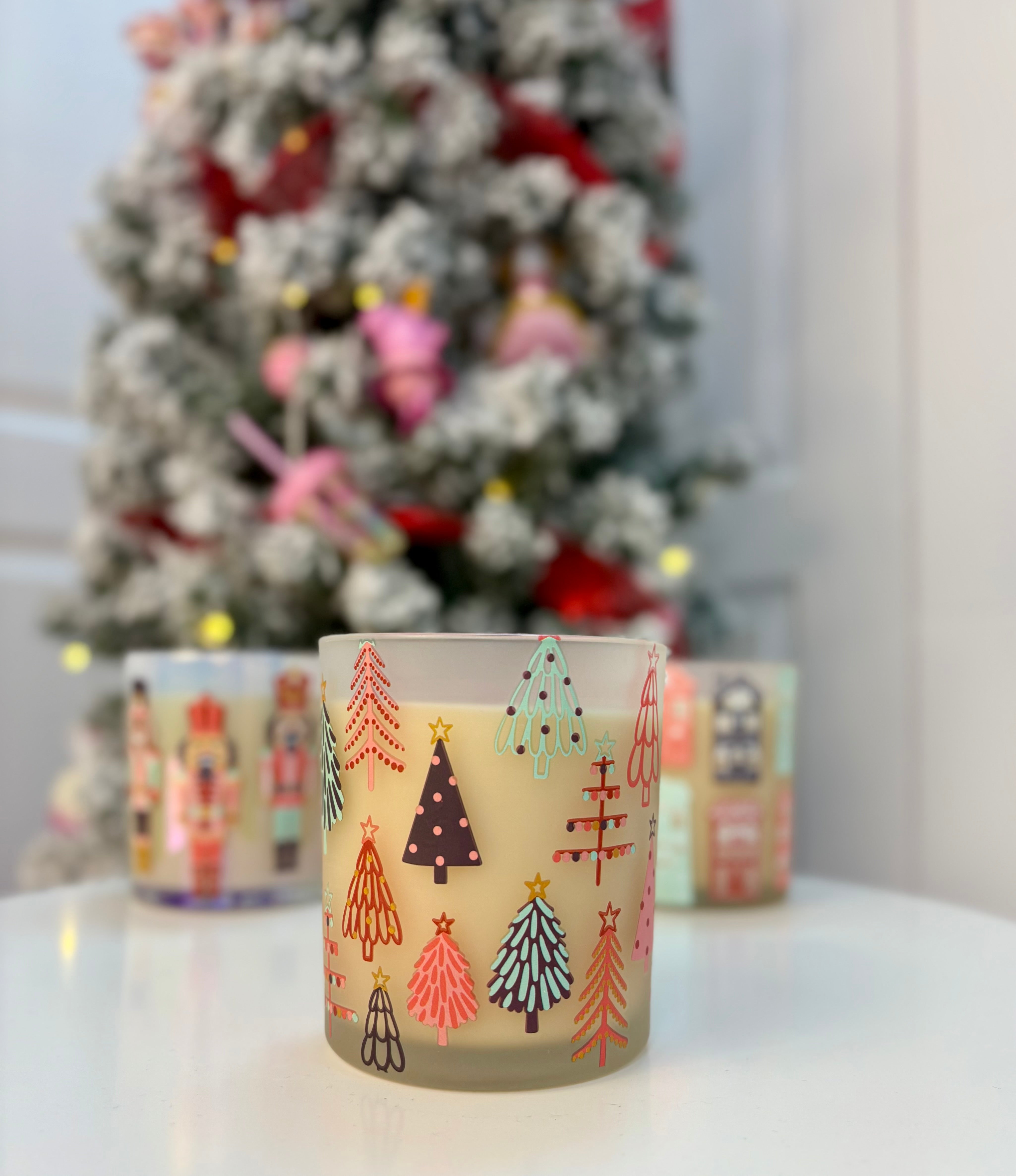 Sweet Grace Christmas Candle - Festive Trees-350 Holiday-Bridgewater Candle Co.-The Lovely Closet, Women's Fashion Boutique in Alexandria, KY
