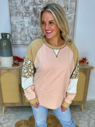 Harvest Wishes Pullover - Blush-110 Long Sleeve Top-easel-The Lovely Closet, Women's Fashion Boutique in Alexandria, KY